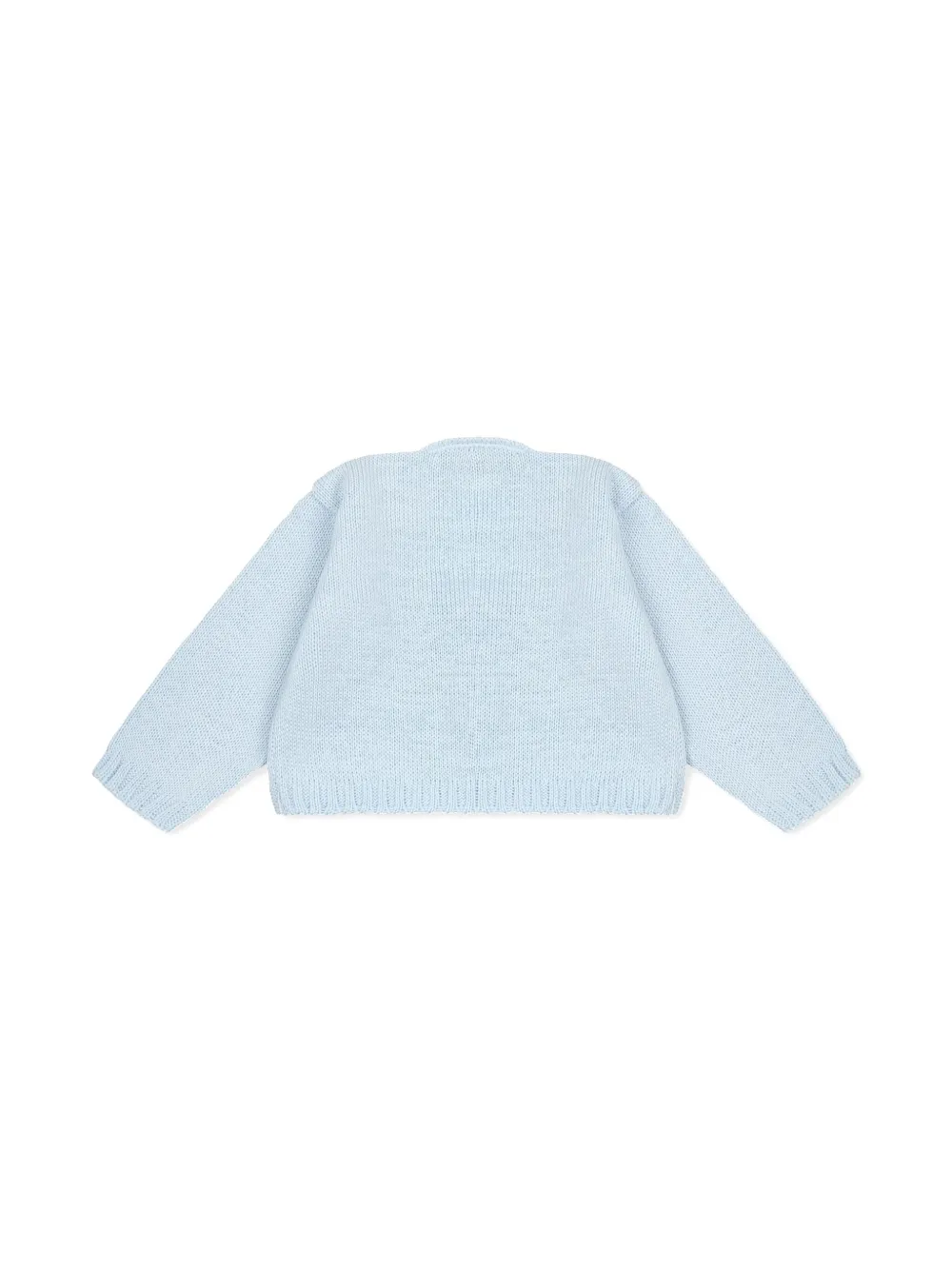 Little Bear cotton cardigan - Blauw