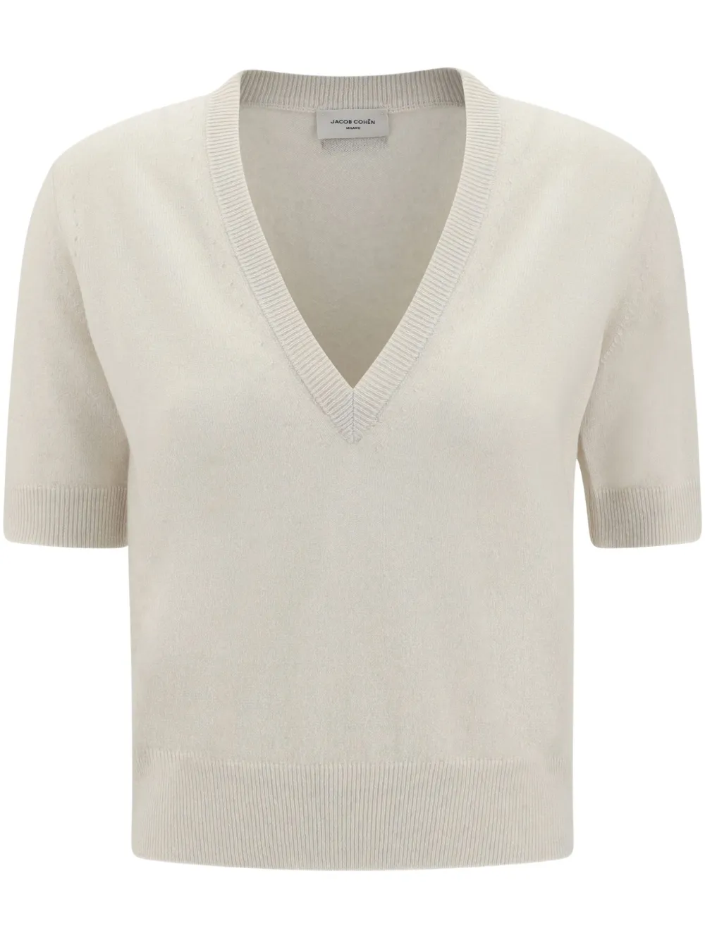 Jacob Cohën V-neck short-sleeve top