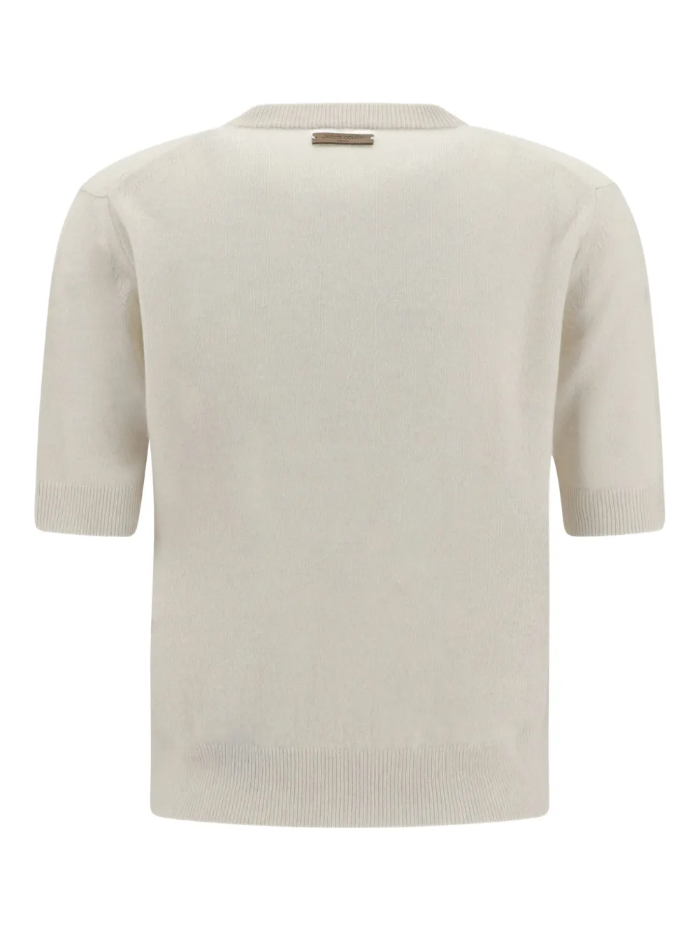 Jacob Cohën V-neck short-sleeve top - Beige