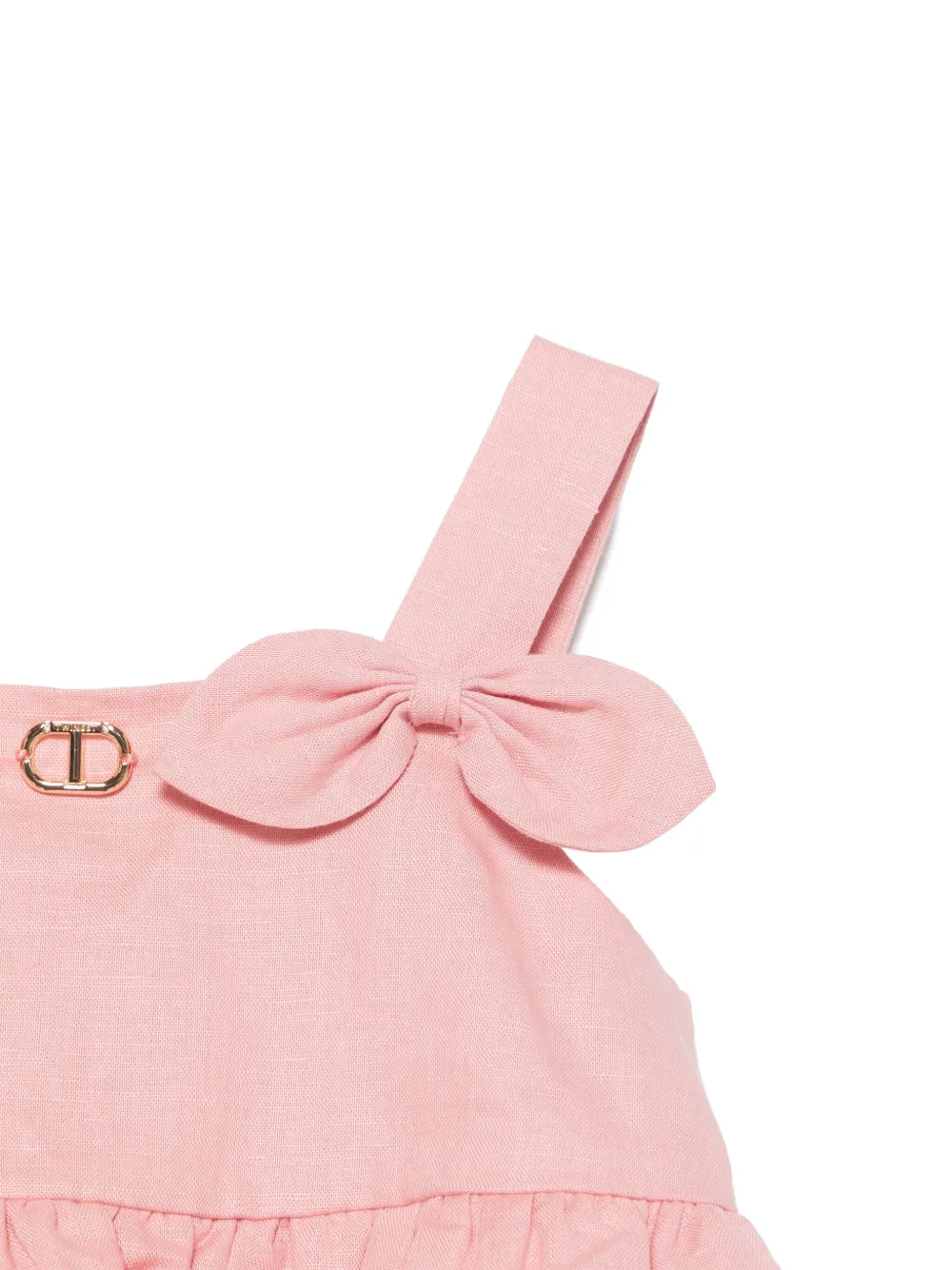 TWINSET Kids Shorts met strik-applicatie Roze