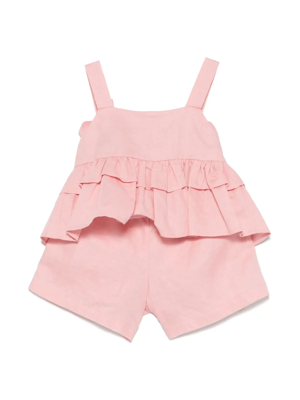 TWINSET Kids Shorts met strik-applicatie Roze