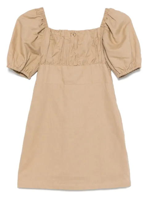 TWINSET Kids logo-plaque dress 