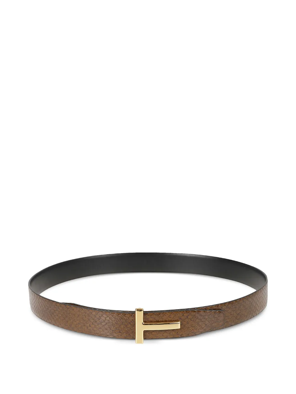 TOM FORD leather belt - Bruin