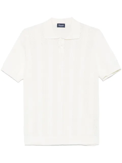 Drumohr cotton polo shirt