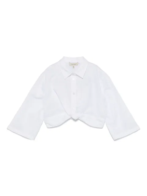 TWINSET Kids knot-detail shirt