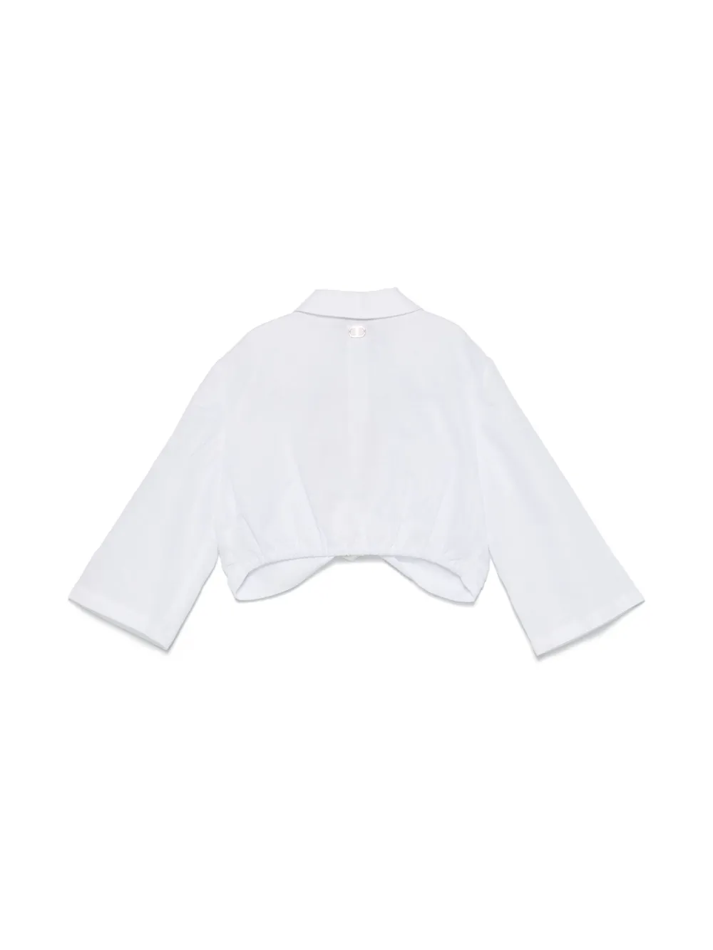 TWINSET Kids Shirt met geknoopte detail Wit