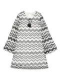 TWINSET Kids open-knit dress - White