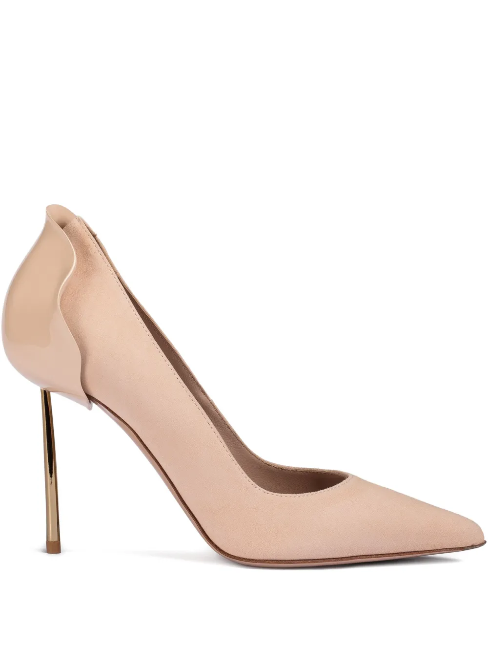 Le Silla 100mm Petalo pointed-toe pumps Neutrals