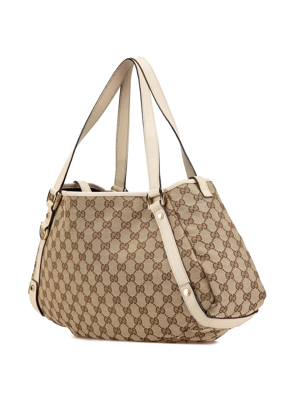 Gucci Pre-Owned 2000-2015 GG Canvas Abbey D Ring tote bag - Bruin