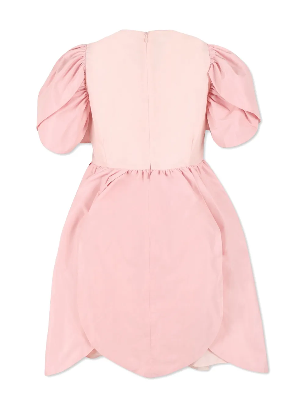 Stella McCartney Kids ruffled sleeve dress - Roze