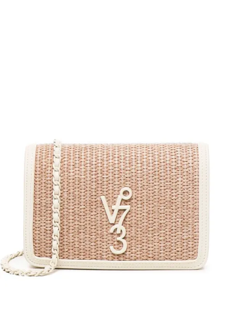 V°73 logo-plaque satchel bag