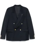 Lardini double-breasted blazer - Blue