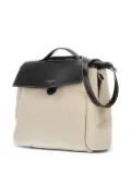 GIANNI CHIARINI canvas crossbody bag - Neutrals