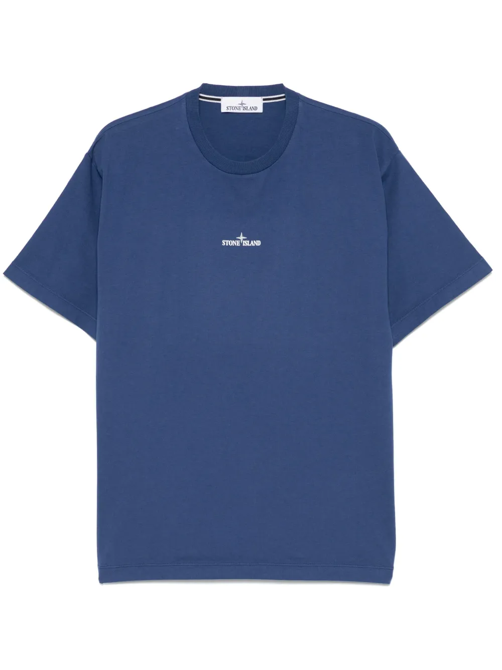 Stone Island playera con logo estampado | azul | Image 1