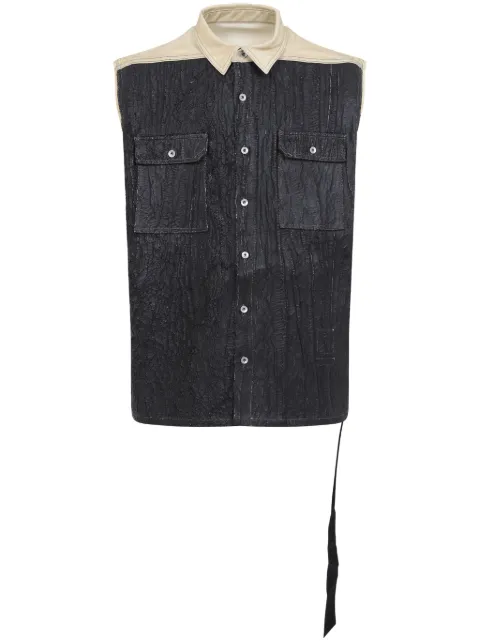 Rick Owens DRKSHDW cotton vest