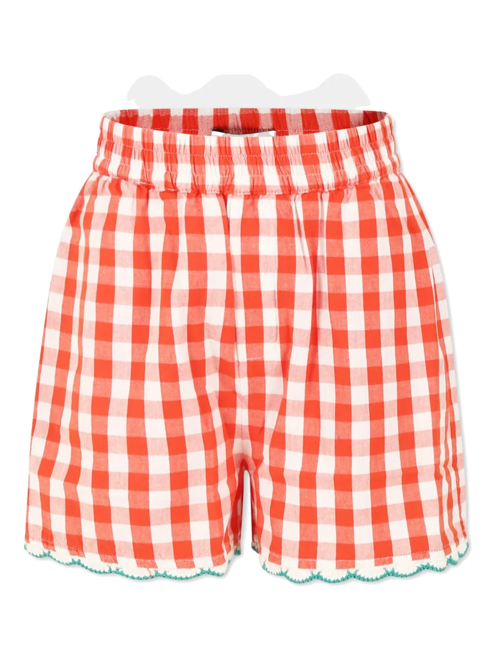 STELLA MCCARTNEY CHECK-PATTERN SHORTS