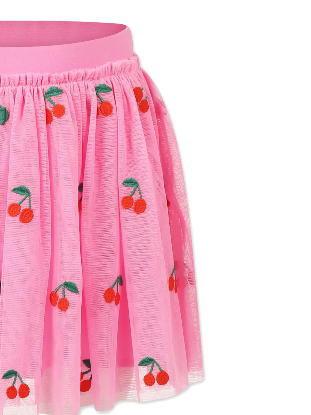 Stella McCartney Kids Rok met geborduurde kersen Roze