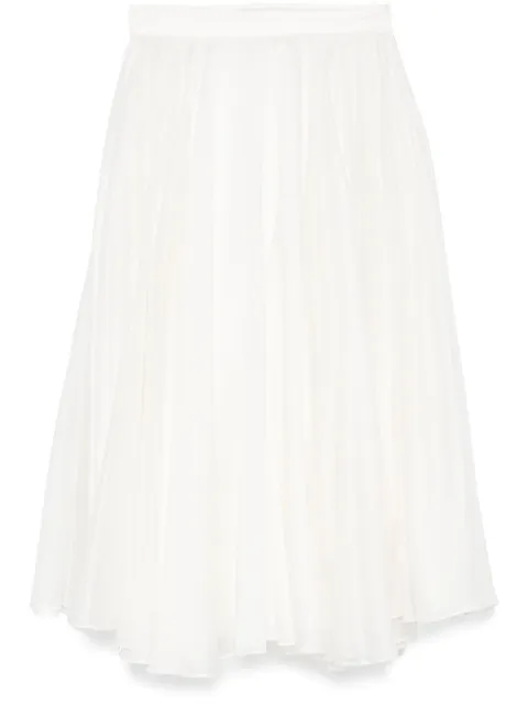 Blanca Vita falda midi Gaudia