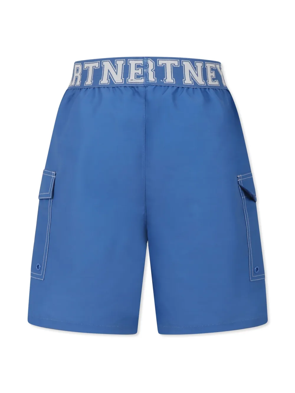 Stella McCartney Kids shorts de playa con logo en la pretina | Trajes de baño y shorts de playa | Image 2