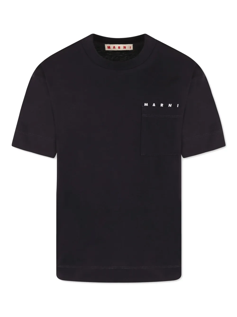 Marni Kids ロゴ Tシャツ - ブルー Marni Kids ロゴ Tシャツ - ブルー