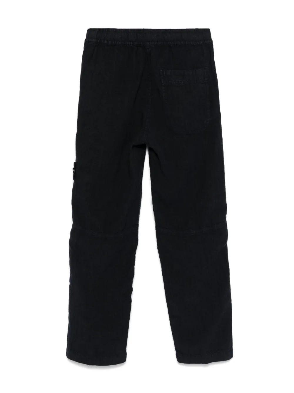 Stone Island Junior Broek met Compass-logopatch - Blauw