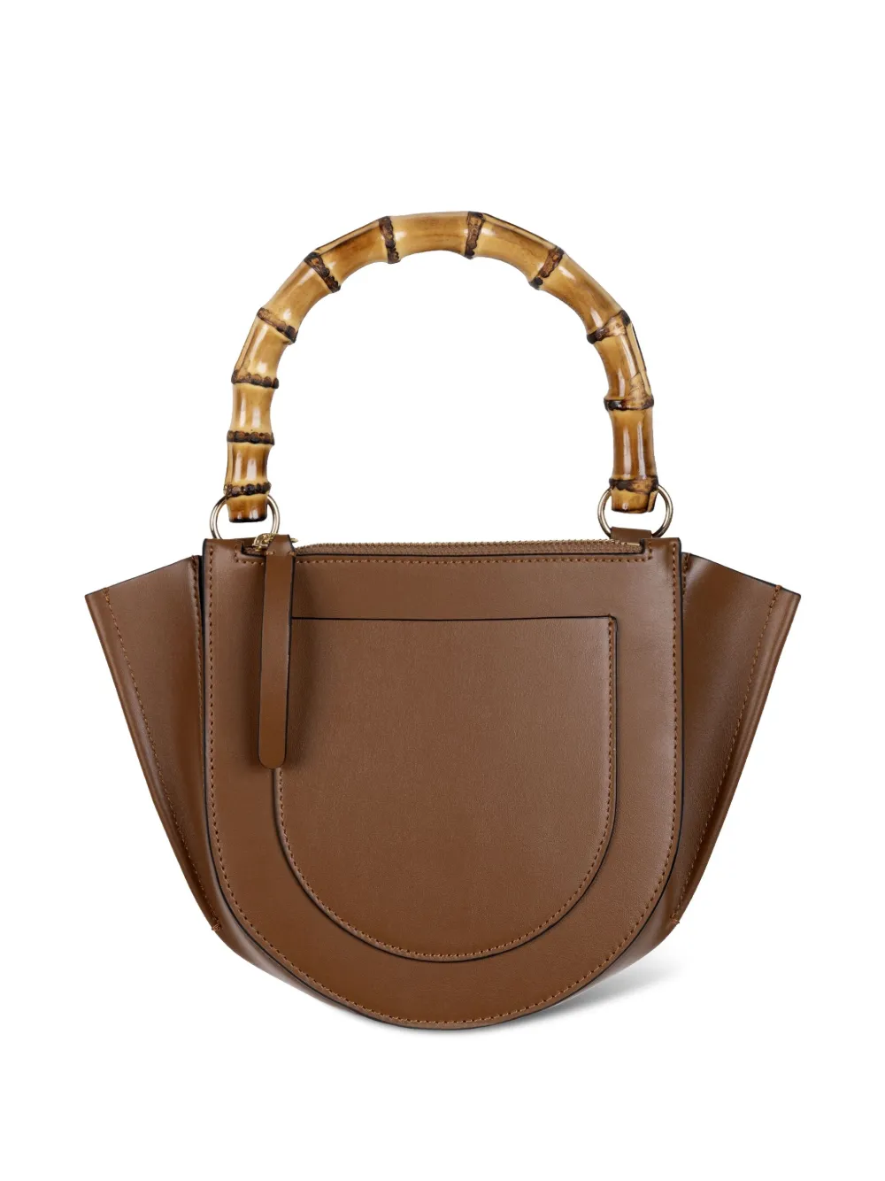 Wandler leather tote bag - Bruin