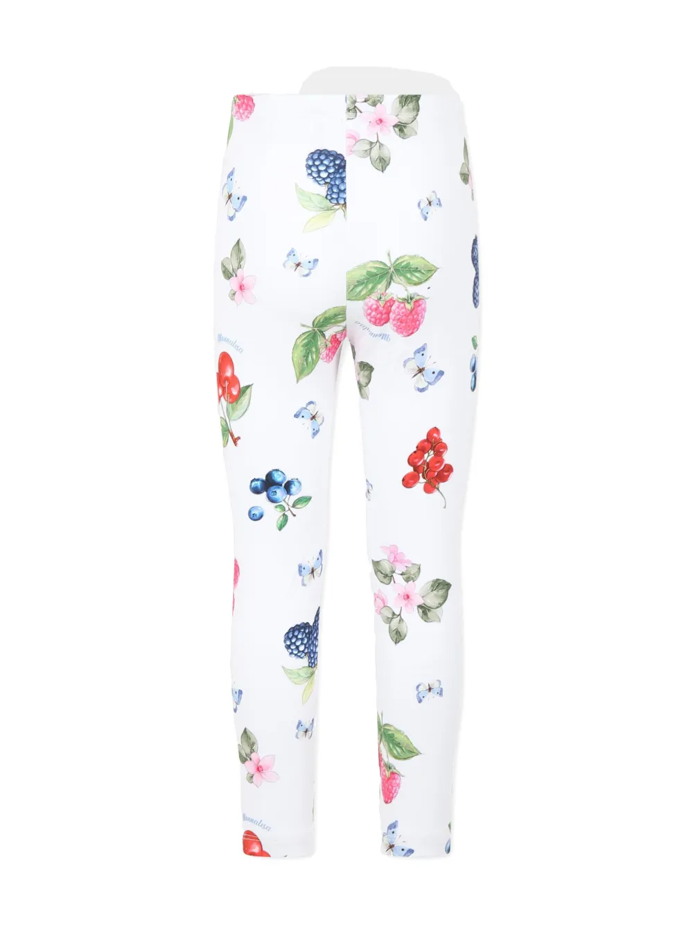 Monnalisa Fruit-print trousers - Wit