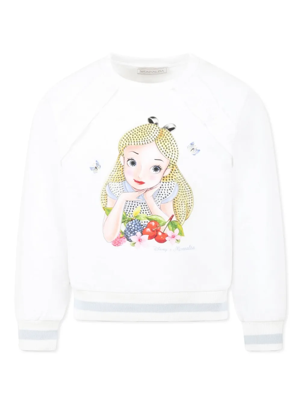 Monnalisa sudadera Alice | blanco | Image 1