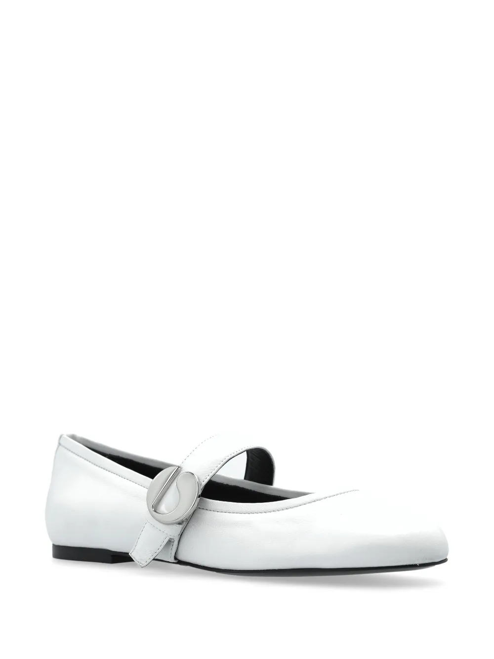 Coperni leather ballet flats - Wit