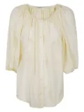 Philosophy Di Lorenzo Serafini georgette silk blouse - Neutrals