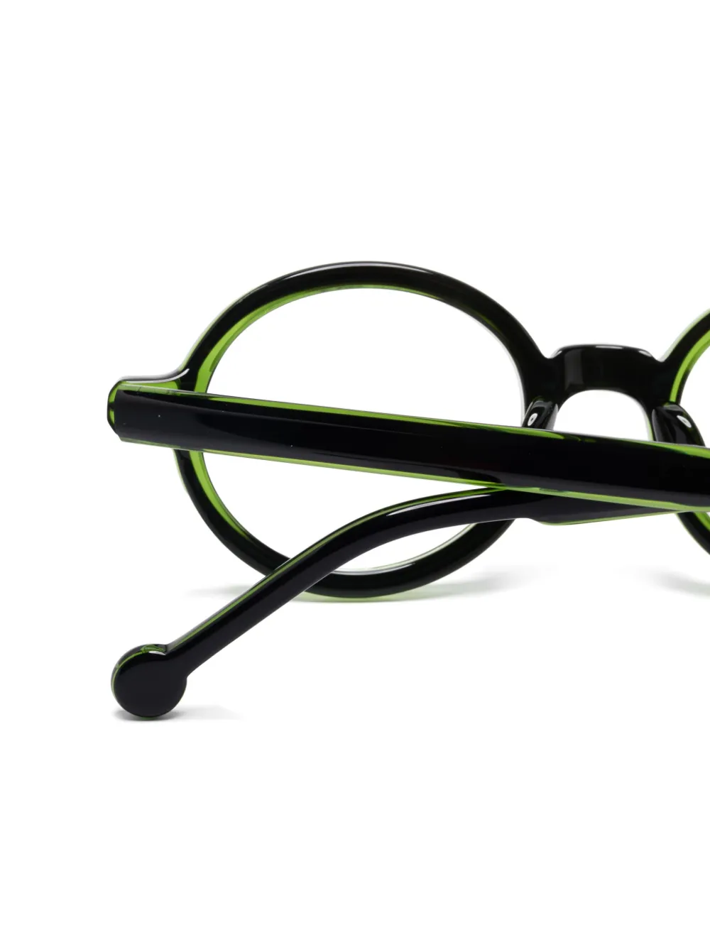  L.a. Eyeworks Gibbous Glasses - Green 