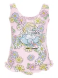 Monnalisa x Disney Alice swimsuit - Pink
