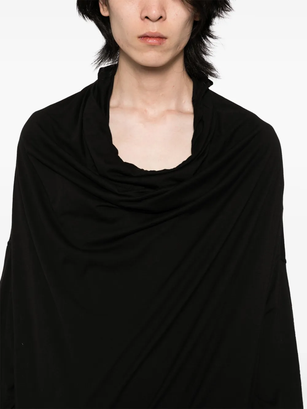 Rick Owens DRKSHDW Shround T-shirt Zwart