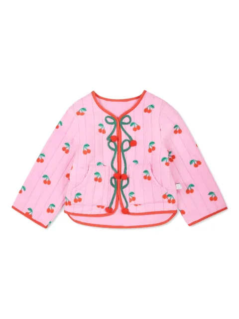 Stella McCartney Kids cherry-motif jacket 