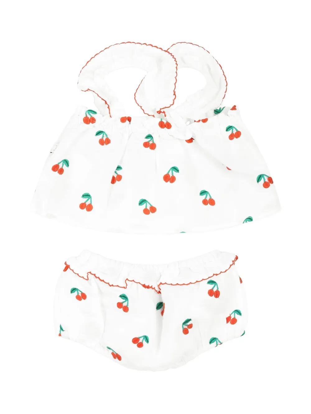 Stella McCartney Kids Com short de linho e algodão | . | Image 2