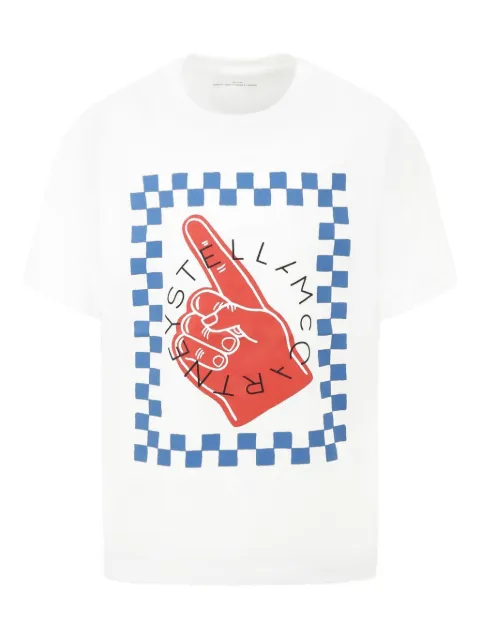 Stella McCartney Kids playera de algodón