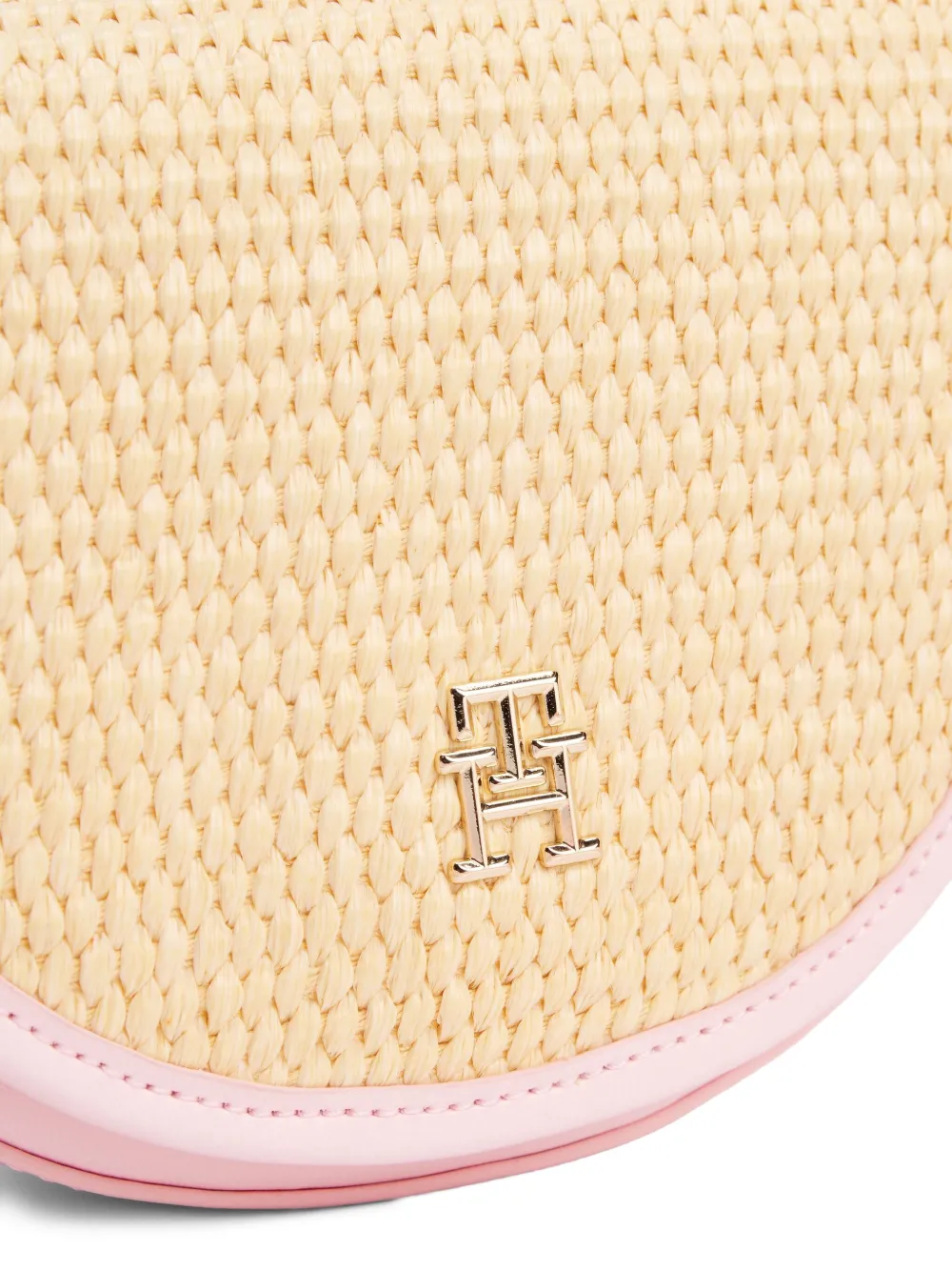 Tommy Hilfiger Junior Geweven crossbodytas met omslag Beige