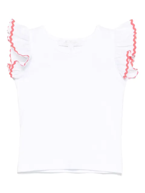 Mariella Ferrari Blusa com detalhe ondulado