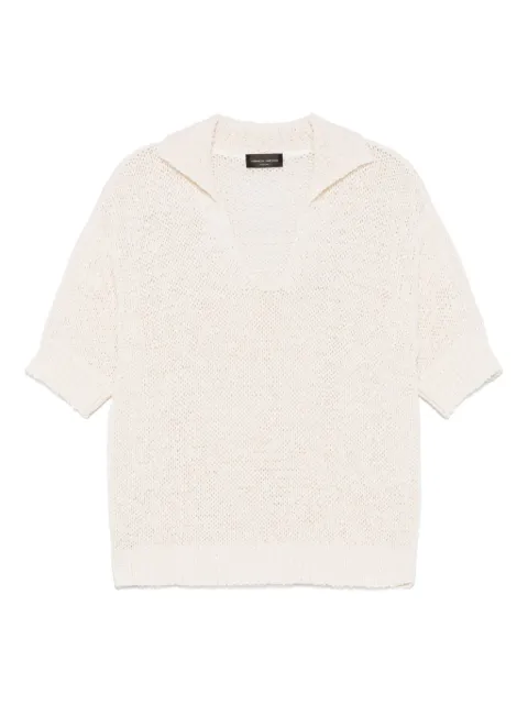 Roberto Collina open-knit sweater