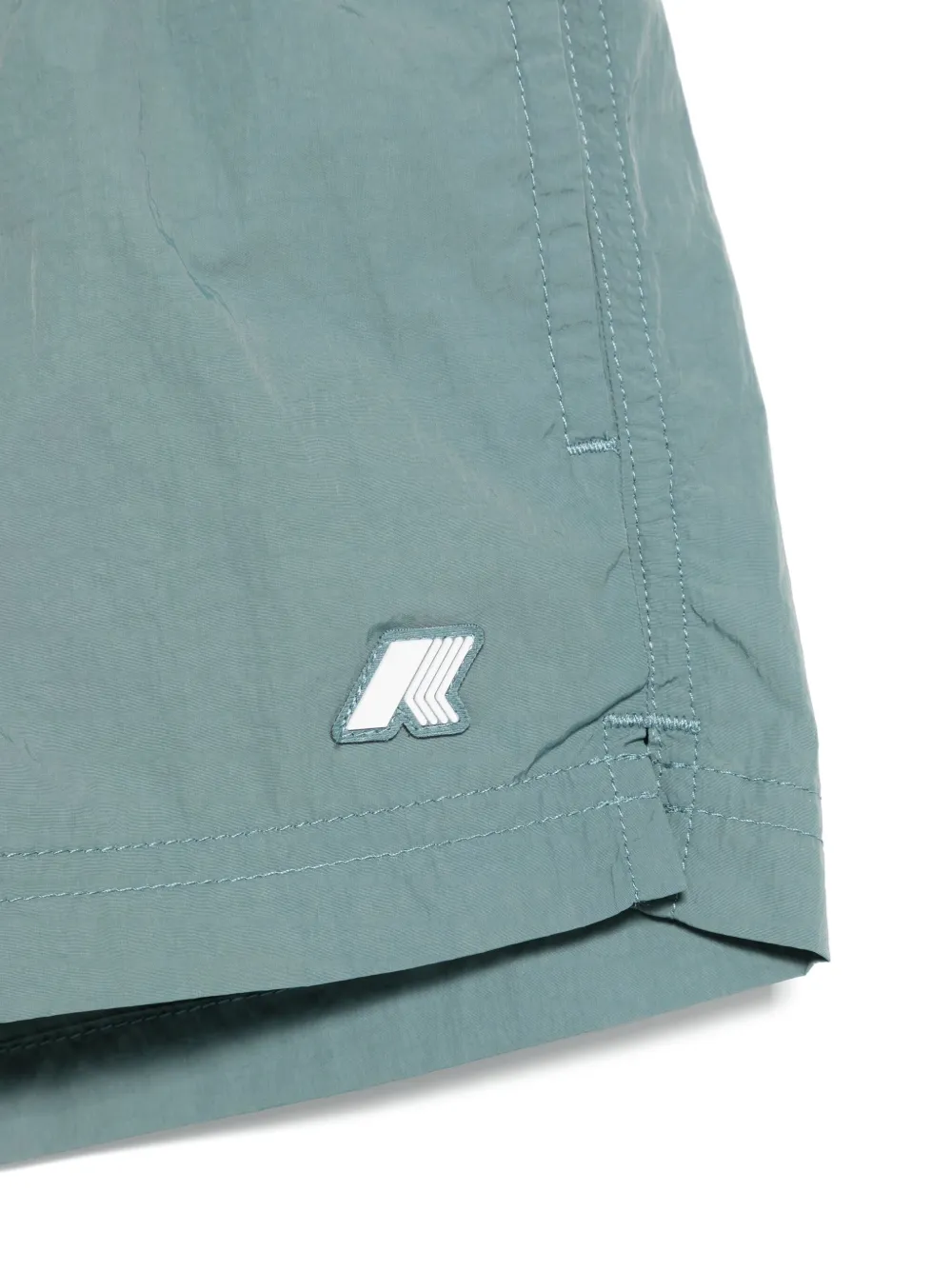 K Way Kids Zwembroek met rubberen logo Groen