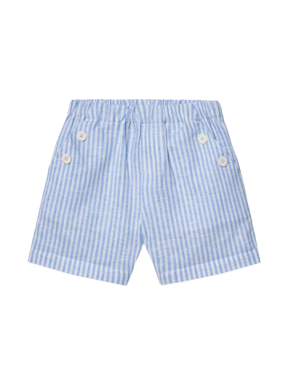 Paz Rodriguez Boys Short Set In White