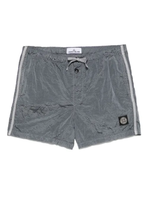 Short de bain à patch Compass - Stone Island - Modalova