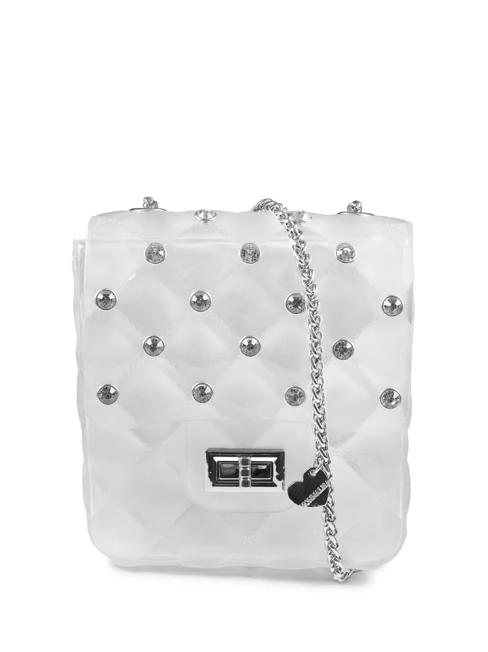 Monnalisa stud-embellished shoulder bag | White | Image 1