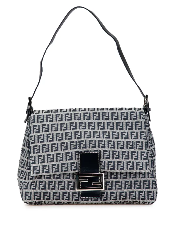Fendi Pre-Owned Borsa a Spalla Mamma Forever In Tela Con Motivo