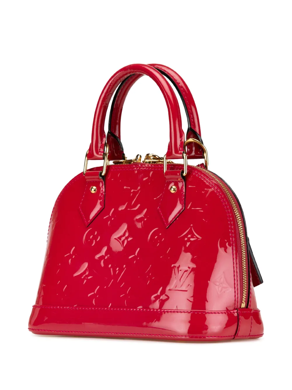 Louis Vuitton Pre-Owned 2013 Monogram Vernis Alma BB satchel - Rood