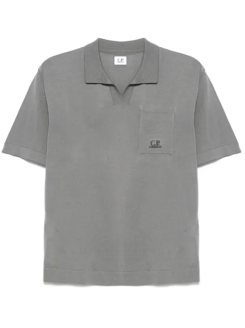 C.P. Company playera con logo bordado