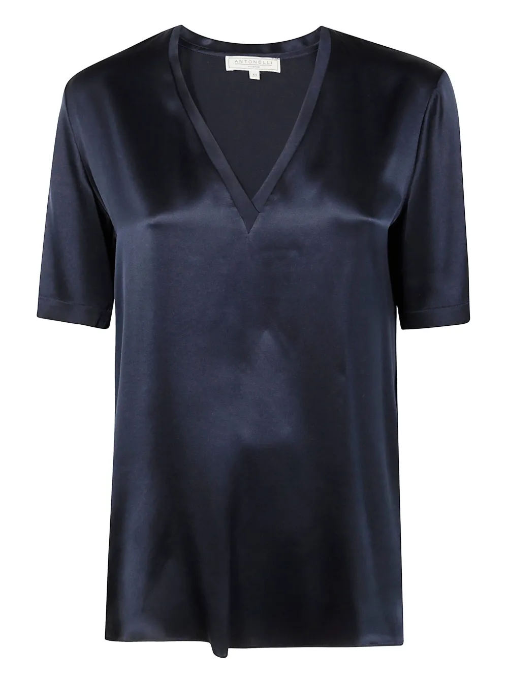 Antonelli top de seda | azul | Image 1