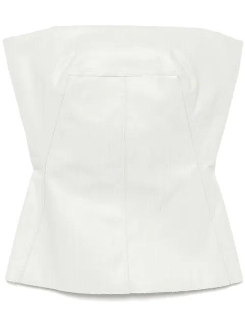 Rick Owens top estilo bustier