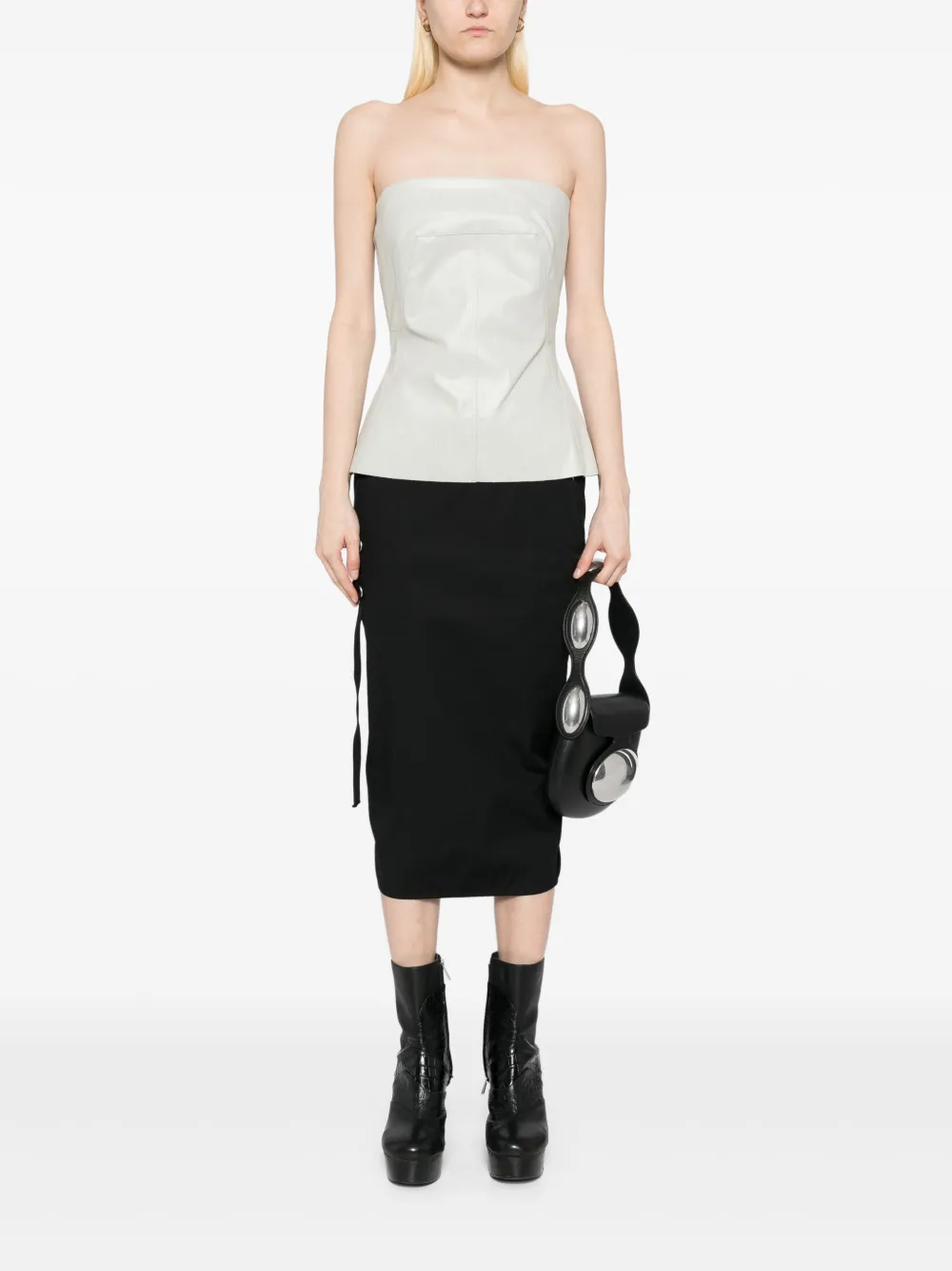 Rick Owens Bustiere top - Grijs