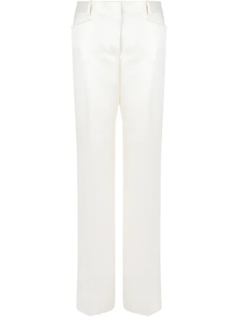 TOM FORD satin-trim trousers